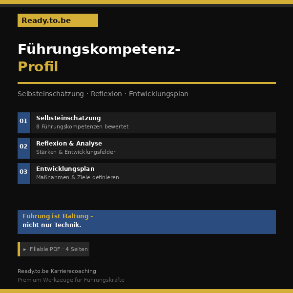 Führungskompetenz-Profil Cover