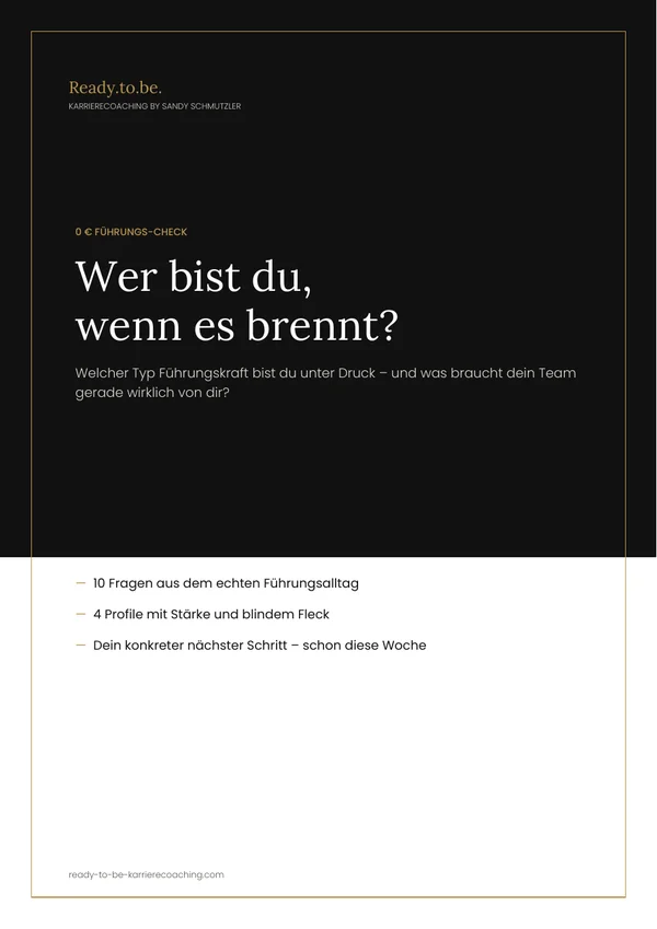 Wer bist du, wenn es brennt?
